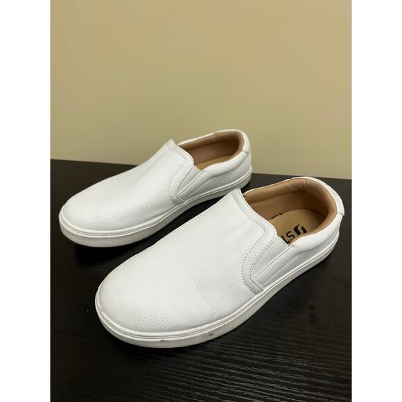 STQ Work Non Slip Size US 10 Round Toe Sneakers Shoes Slip On Women's White - Picture 4 of 11